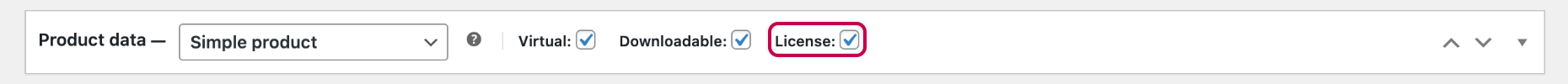 Enwikuna License Manager Lizenzprodukt Checkbox